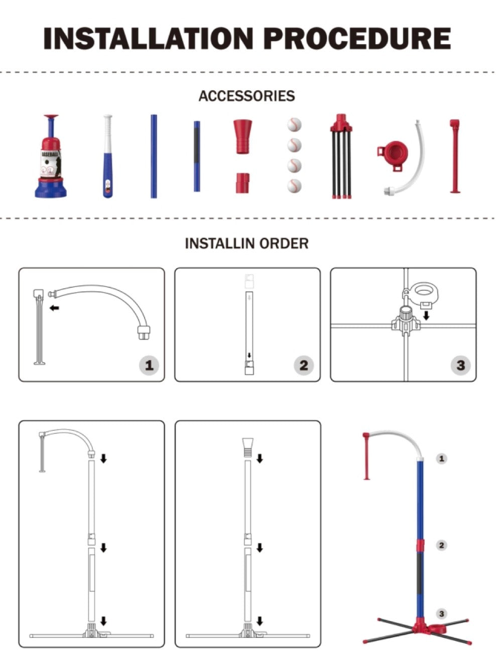 Baseball Toys for 3 Year Olds | Kids Baseball Set | CraftopiaArt