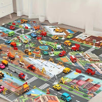 City Traffic & Engineering Play Mat