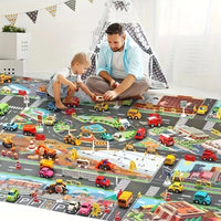 City Traffic & Engineering Play Mat
