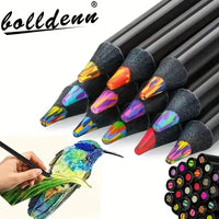 Rainbow Colored Pencils | Magic Gradient Pencils | CraftopiaArt