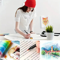 Rainbow Colored Pencils | Magic Gradient Pencils | CraftopiaArt