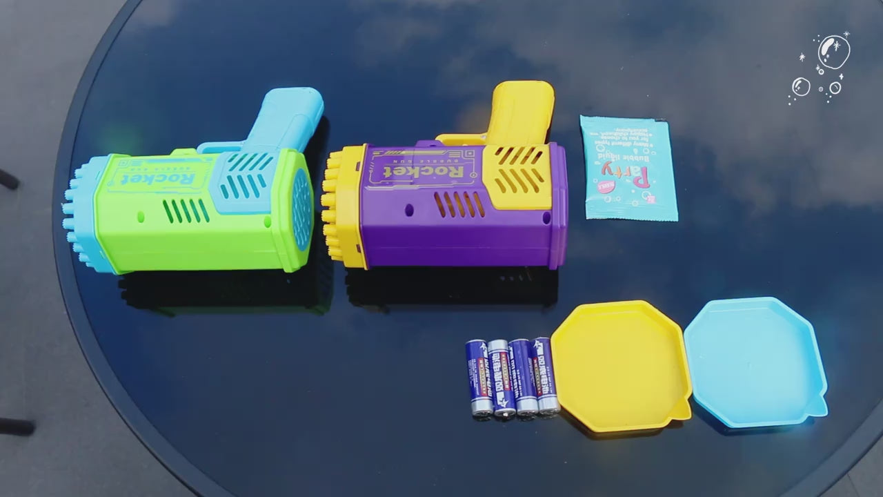 Bubble Blower Gun | LED Bubble Gun | CraftopiaArt