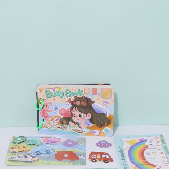 Zebra Story Activity Binder
