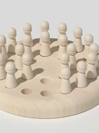 Wooden Memory Match Game